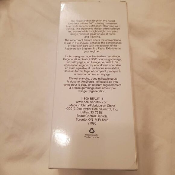 NEW Beauticontrol Regeneration Brighten Pro Facial Exfoliator with 2 Brush heads - Picture 3 of 4